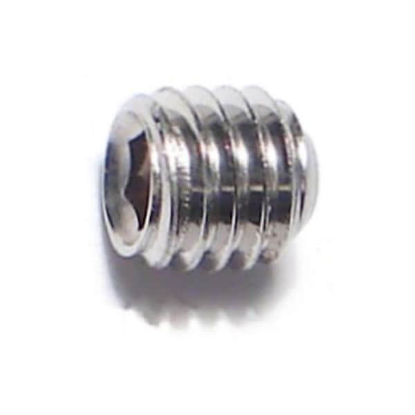 Midwest Fastener #10-32 x 3/16" 18-8 Stainless Steel Fine Thread Hex Socket Headless Set Screws 15PK 79241 - main